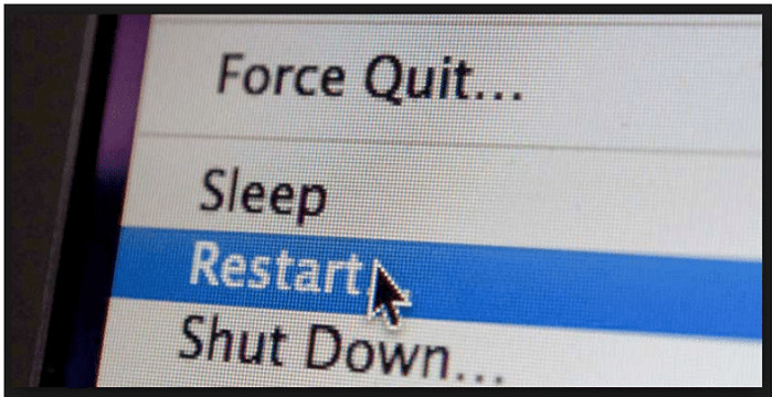 Restart your Computer