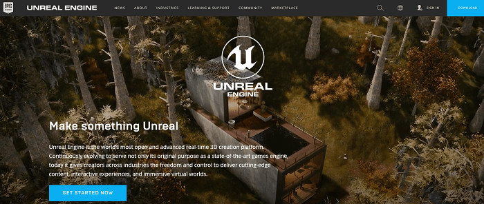 unreal engine game development software