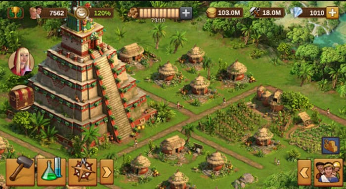 forge of empires: build a city