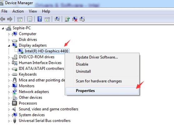 update graphic driver