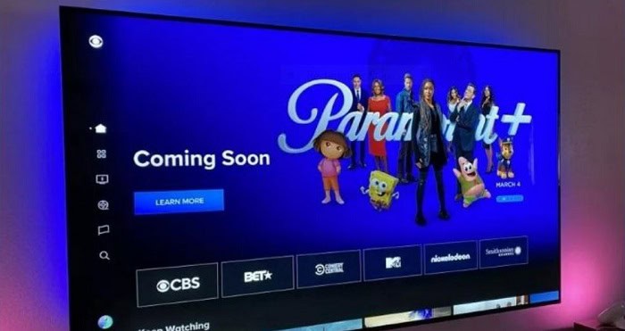 paramount smart tv
