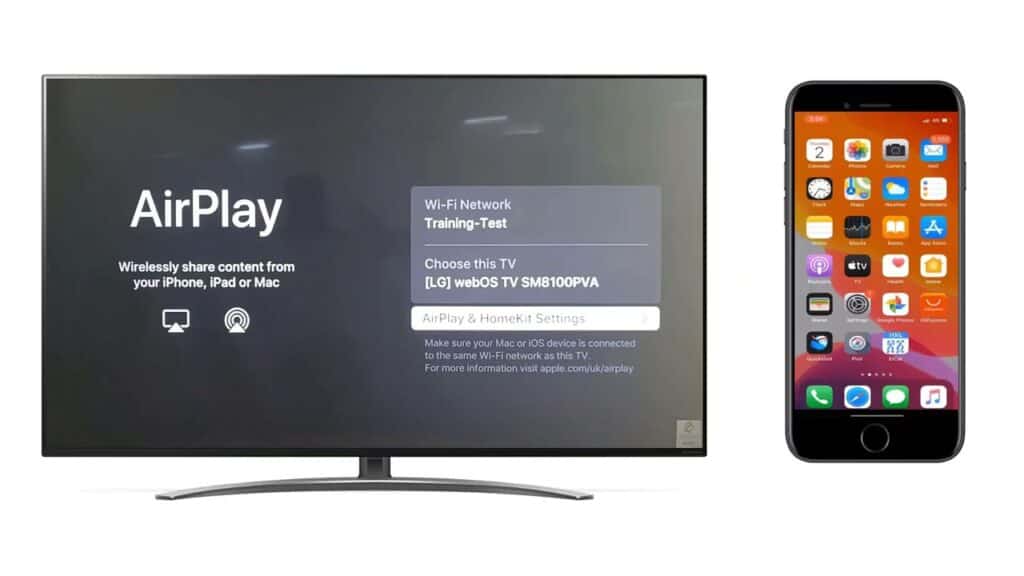 airplay on lg