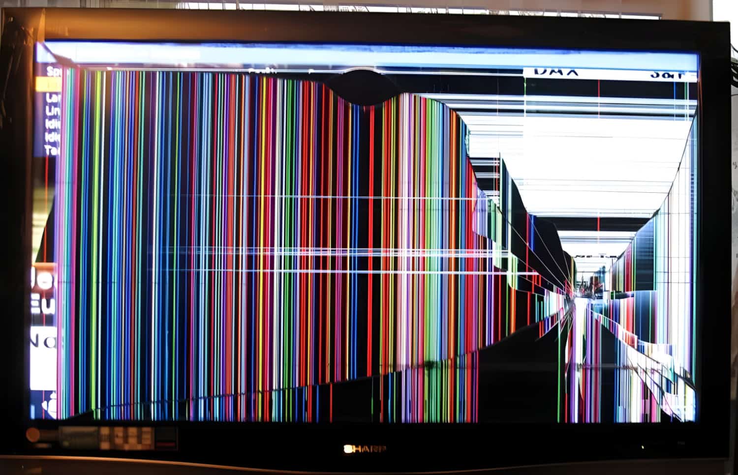 Faulty TV Panel
