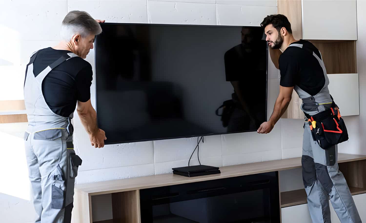 Mount the TV