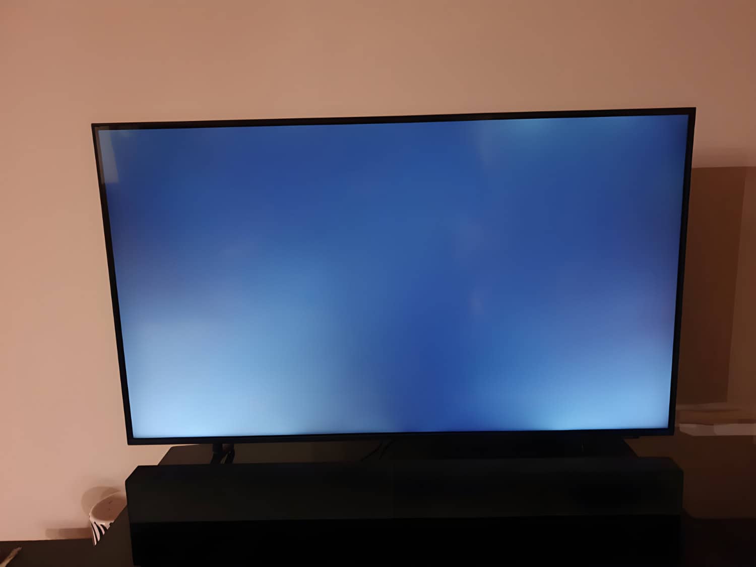 faulty backlight tv